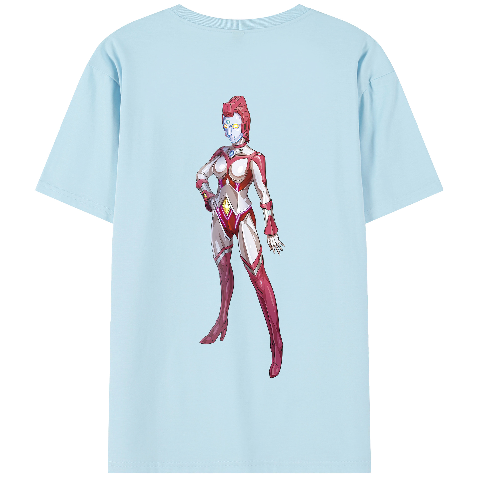 （画像用） ウルトラマン Ultraman 綿100％半袖Tシャツ（背面プリント）